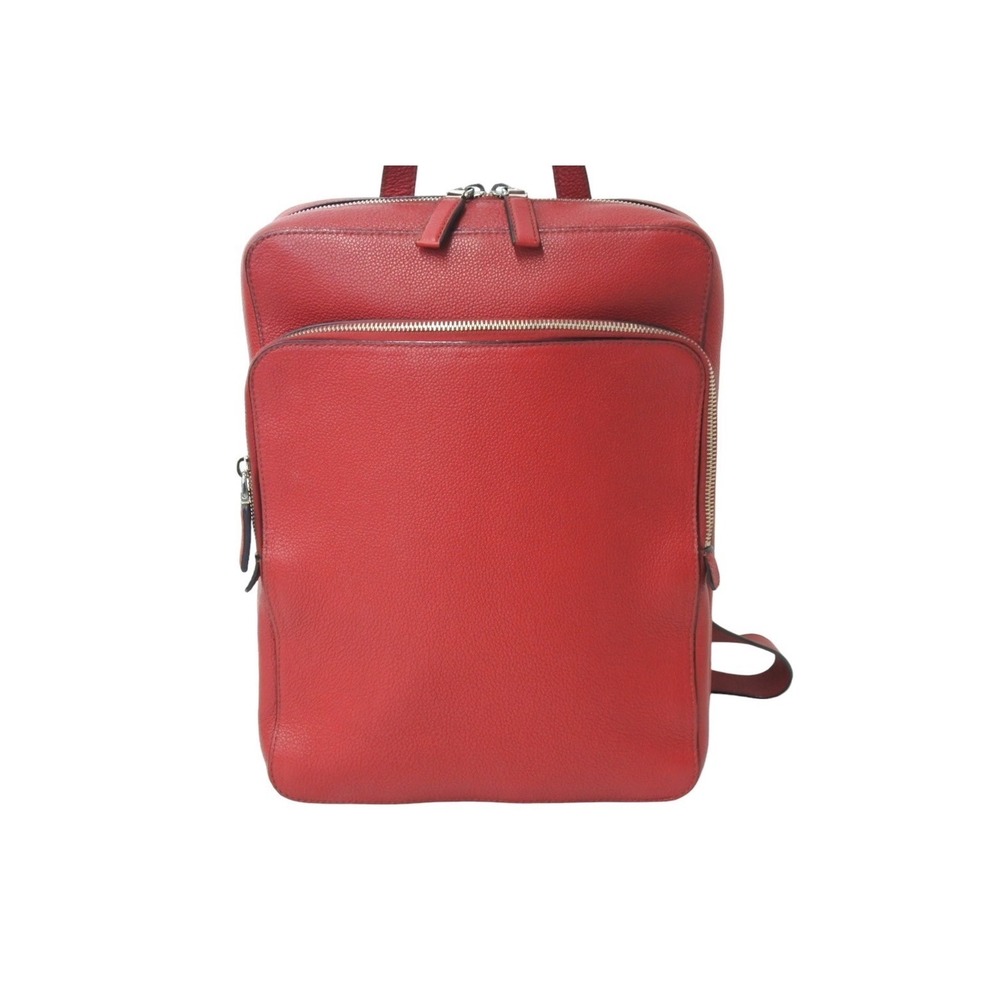 Prada Rucksack Backpack Leather Red - image 2